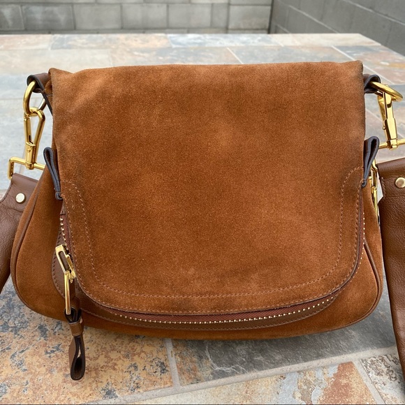 SOLD Tom Ford Suede Leather Jennifer Crossbody - Picture 3 of 15